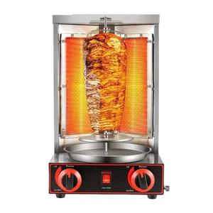 Machine commerciale électrique Doner Kebab Rotation automatique brûleur à gaz Shawarma Barbecue moteur-nouveau pour la fabrication de viande <span class=keywords><strong>turque</strong></span> - Product Image 4