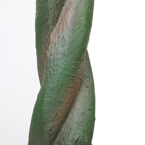 Lớn trong nhà nhân tạo nhựa màu xanh lá cây Fortune thực vật nhân tạo may mắn bện pachira tiền cây - Product Image 5