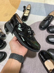 NUOVE Scarpe Scolastiche per Bambini Nere, Scarpe in Pelle per Bambini di Grande Successo, Scarpe in Pelle con Suola Morbida per Studenti, Vendita all'Ingrosso - Product Image 6
