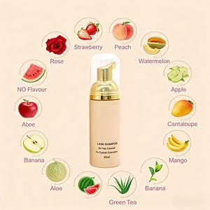 Shampoo pour extensions de cils, mousse nettoyante douce pour usage quotidien, 60 ml, kit de shampooing pour cils - Product Image 3