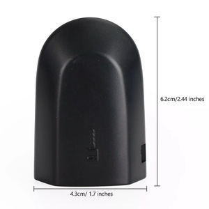 Cubierta de Manija de Puerta Delantera Izquierda para Jaguar, Panel Lateral C2P7224, Plástico Negro - Product Image 2