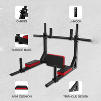 Gran Oferta: Equipo de Fitness para Hogar, de Interior, de Pared, para Entrenamiento de Dominadas, Barra Horizontal y Barras Paralelas de Fábrica