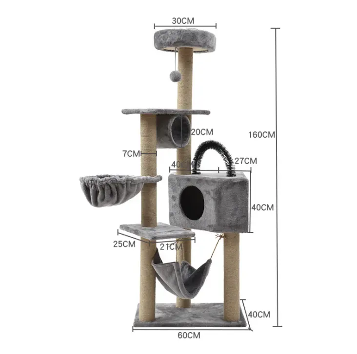 Casa de móveis de torre de flores de melhor qualidade brinquedo interativo para cães e gatos ativado Rollin automático para venda quente