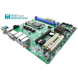 เจ็ตเวย์ NMF691 ไมโคร ATX เมนบอร์ดซ็อกเก็ต LGA 1151 ชิปเซ็ตอินเทล <span class=keywords><strong>H110</strong></span> DDR4-2133MHz HDI, DVI,VGA 4xLAN 3xSATA3 PCI-E 2.0x16 TPM - Product Image 1