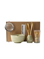 Ensemble d'outils pour le thé matcha en céramique avec bol, style japonais, coffret cadeau personnel