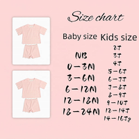 Ensemble de vêtements pour filles à carreaux roses avec logo personnalisé DH ODM, bord festonné, manches courtes, style boutique, faible MOQ pour la mode enfantine au Canada