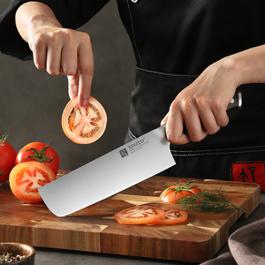 Cuchillo Nakiri Ultra Afilado de Acero Inoxidable Alemán, Mango de Madera de Ébano, Cuchillos para Vegetales, Perfecto para la Cocina del Hogar - Product Image 2
