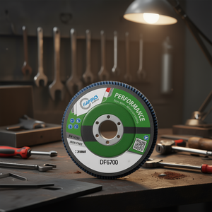 Disco de Láminas Fervi Performance DF6700 de 115 mm para Acero Inoxidable, Herramienta Abrasiva para Amoladora Angular - Product Image 2