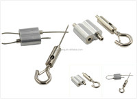Clip de sécurité en cuivre pour câble métallique, loquet de verrouillage pour applications de mise hors tension, kit de suspension de câble, ajusteur de câble, pince pour câble métallique