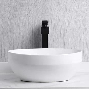 Lavabo da bagno in ceramica rotonda per lavabo da bagno per lavabo <span class=keywords><strong>piccolo</strong></span> - Product Image 4