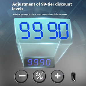 Pistola de Fascia recargable de dieciséis cabezas, masajeador de múltiples cabezas de alta potencia para cuerpo 4, pistola de Fascia de 16 cabezas, regalo transfronterizo al por mayor - Product Image 4