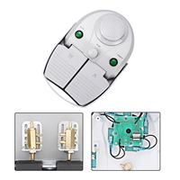 Accessoires de fauteuil dentaire électrique Pédale multifonction avec 4 trous en matière plastique Pédale de fauteuil dentaire