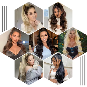 Extension <span class=keywords><strong>de</strong></span> <span class=keywords><strong>queue</strong></span> <span class=keywords><strong>de</strong></span> <span class=keywords><strong>cheval</strong></span> flexible enroulée <span class=keywords><strong>de</strong></span> 32 pouces, longue boucle, <span class=keywords><strong>queue</strong></span> <span class=keywords><strong>de</strong></span> <span class=keywords><strong>cheval</strong></span> synthétique ondulée, <span class=keywords><strong>jolie</strong></span> <span class=keywords><strong>queue</strong></span> <span class=keywords><strong>de</strong></span> <span class=keywords><strong>cheval</strong></span> cheveux - Product Image 3