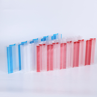 Vente en gros de panneaux en polycarbonate creux résistants aux chocs X Wall pour toiture, résistants aux intempéries, pour la construction commerciale