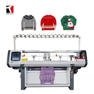 Venda quente Sistema Único Cama Automática Escola Flat Sweater Knitting Machine Fazendo Jacquard Peças sobressalentes