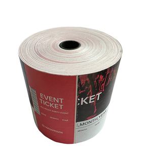 Boletos de Cine Térmicos de Doble Capa de 80 mm Impresos Personalizados de Última Generación 2025 para Admisión a Eventos, Libres de BPA, 100% Pulpa de Madera - Product Image 3