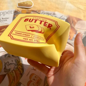 Hot Selling Super Soft Slow Rebound Butter <b>Shaped</b> Squeeze Toy Butter Stick Squeeze Toy for Students Stress Relief - Product Image 2