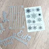 Ensemble de tampons transparents personnalisés en silicone décoratifs pour le scrapbooking et la création artisanale avec découpe