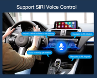 Radio Estéreo Multimedia con Pantalla Táctil Android Auto y Carplay Inalámbrico para BMW F10/F25/E60/E90/E84/E70/E83