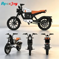 Motocicleta Eléctrica ApexJoy Tromox M05, 2500W, 70km/h, Distancia entre Ejes de 1255mm, Altura del Asiento de 795mm, Autonomía de 80km, Intermitentes LED, Modelo Estándar