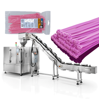 Machine d'emballage en sachet pour attaches de câbles, baguettes, cotons-tiges, nouilles, bâtonnets de dentition et viande séchée de bœuf