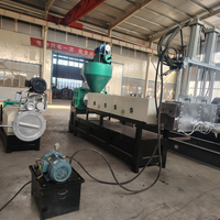 Granulateur de plastique 90 125 150 180 à haute efficacité, granulateur de recyclage à vis simple