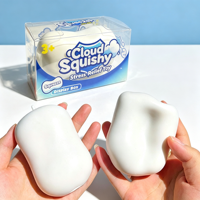 Balle de savon souple anti-stress, jouet sensoriel à presser, blocs ronds remplis, jouets ASMR anti-stress pour adultes, cadeau