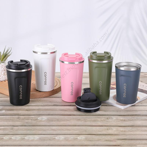 Vente en gros de tasses à café de voyage en acier inoxydable 304 de 510 ml, gobelet isotherme sous vide, tasse à eau pour la conservation de la chaleur et du froid - Product Image 5