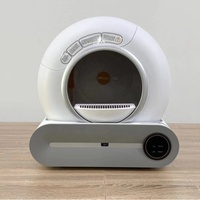 Bac à litière automatique Super grand chat intelligent chat toilette nettoyage automatique fermé désodorisation pelle à caca électrique