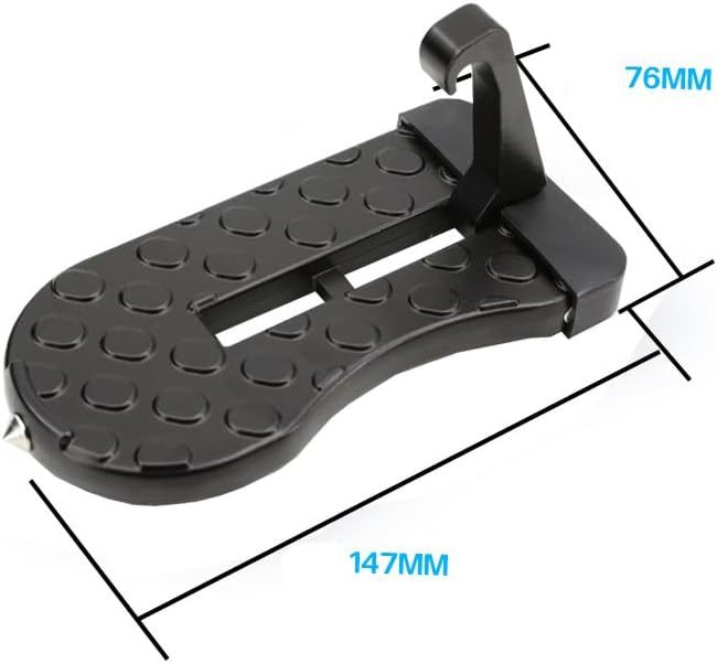 Car Door Step with Glass Breaker