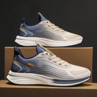 SBYP – baskets en maille pour hommes et femmes, chaussures décontractées respirantes à semelle épaisse, semelle extérieure en caoutchouc, assorties à tout, taille 39-44, de luxe