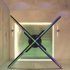 Factory Supply 50 cm <b>WIFI</b> Control 3D Holographic <b>Projector</b> Fan for Indoor Education OEM Supply best for advertising - Product Image 2