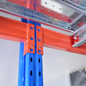 Mezzanine industri kustom, <span class=keywords><strong>Platform</strong></span> penyimpanan gudang baja dengan desain tangga terintegrasi - Product Image 6