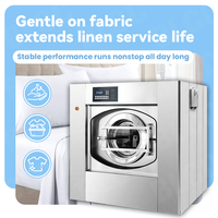 Lave-linge industriel chinois robuste de 50 kg, lave-linge commercial automatique, prix des lave-linges