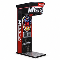 Machine de Jeu d'Arcade de Boxe Sportive Marwey à Monnayeur, Grande Machine de Boxe à Coups de Pied King Fire