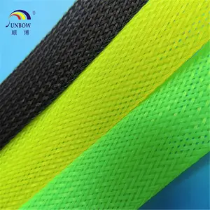 Polyester Pet Flexible Expandable Braided Mesh Tube Cable Sleeving