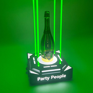 Support LED Lumineux pour Bouteilles de Champagne, Spiritueux, Vin, et Présentoir XO – Idéal pour Bars, KTV, Fêtes – en Fer Durable pour Usage Intérieur - Product Image 3