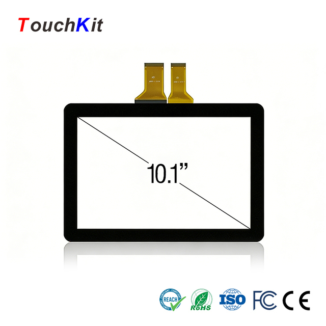 TouchKit 10.1" Capacitive Touch Screen with EETI Controller and USB Cable for Industrial or Medical Terminals