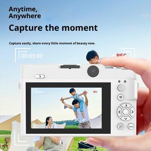 Appareil photo numérique 4K avec transfert Wifi avec filtre créatif à double objectif Selfie bon pour les photographes débutants - Product Image 3