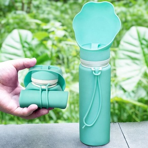 Nuevo Dispensador de Agua Plegable Compacto para Mascotas, Libre de BPA, Ligero, de Silicona Segura para Alimentos, para Perros y Gatos, para Caminar al Aire Libre - Product Image 2
