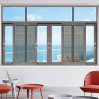 Fenêtre de toit coulissante verticale en aluminium pour maisons, avec vitrage anti-poussière