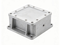 Base de montage en alliage d'aluminium moulé sous pression, OEM personnalisé pour les machines de construction, les générateurs et les équipements de transmission