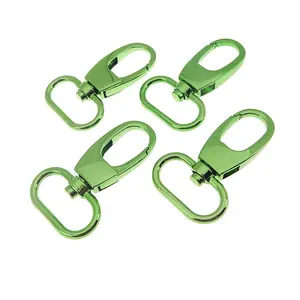 Wholesale Metal Lobster Clasp Rotating Carabiner Hook Dog Leash Hardware Swivel Snap Hook