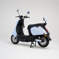 Scooter électrique certifié EEC BICYSTAR 1200W 1500W 2000W pour l'Europe, batterie au plomb-acide, moto électrique classique pour adultes