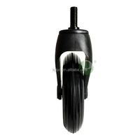 Ventes directes d'usine Roulettes universelles Roulettes en caoutchouc solide de 6 pouces Fauteuil roulant médical Roues avant Roues silencieuses de 150mm
