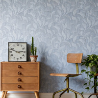 Film Dinding PVC Tempel dan Lepas Pola Geometris Tahan Air Wallpaper Perekat Diri untuk Dekorasi Renovasi Rumah