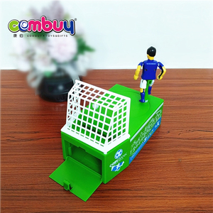 Dessin animé coups objectif joueur de football en plastique <span class=keywords><strong>tirelire</strong></span> - Product Image 2