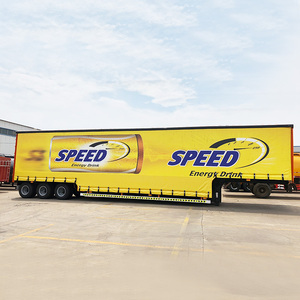 Remolques de Doble Eje para Camiones de Acero, Remolques de Plataforma con Cortina Lateral Super Link, en Venta, Semirremolque de 3 Ejes, 40-50T - Product Image 4