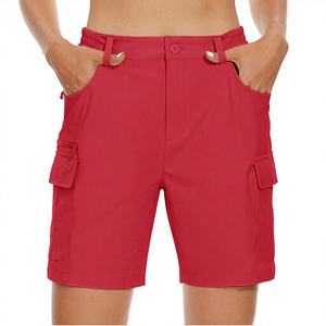 Pantalones Cortos Bermuda Deportivos de Algodón Elástico para Hombre, Color Sólido o Estampado, para Fitness y Entrenamiento, con Botones, Cintura Media, Bolsillos, Casuales, Ecológicos - Product Image 2