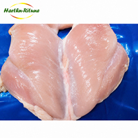 Filetes de Pechuga de Pollo Halal Congelados, Sin Piel y Sin Hueso, de Buena Calidad y Buen Precio